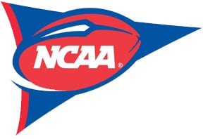 NCAAF football logo